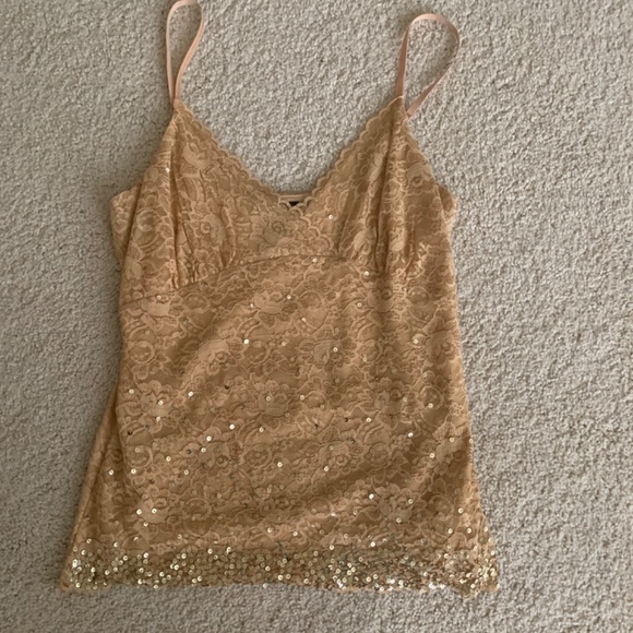 INC Gold color cami - Picture 3 of 5